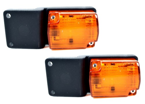Amber front side - front, outline