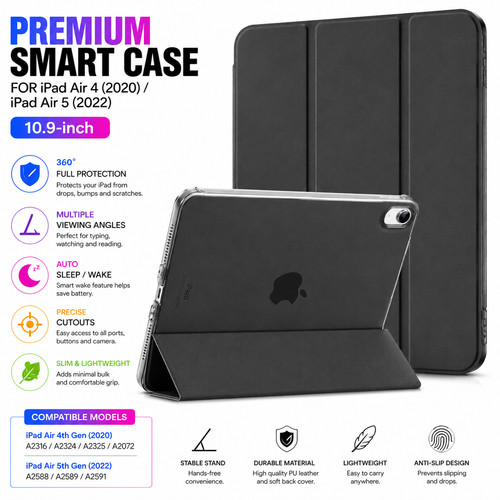 Case for ipad air - case, inch