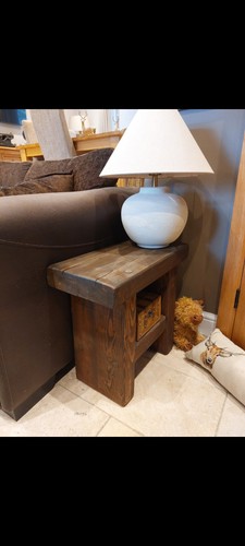 Large side table rustic - large,