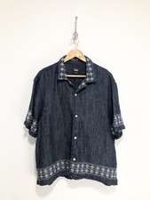 Zara Men's Blue Denim Shirt