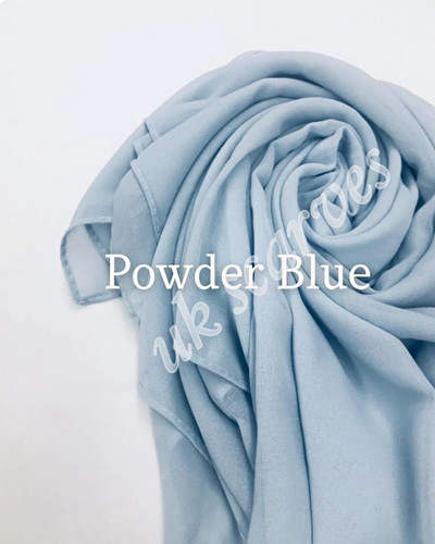 Women solid blue chiffon - women’s,