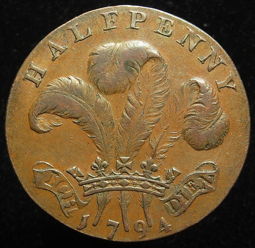 British conder token essex - british,