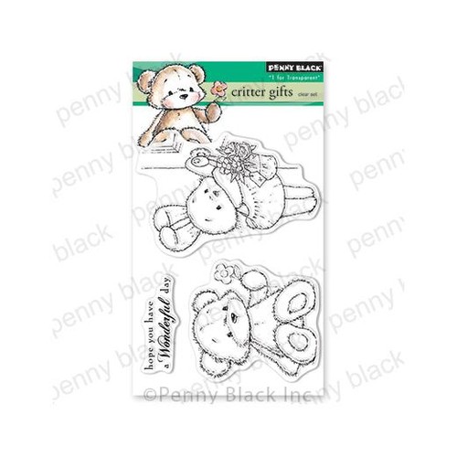 Penny black clear - black, stamps