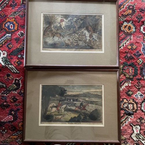 Pair antique print the - print,