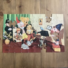 Vintage Enid Blyton”s Noddy Jigsaw Puzzle. Incomplete. 