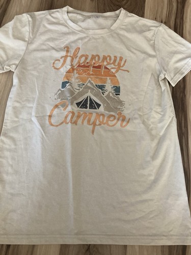 Happy camper womens - camper, shirt