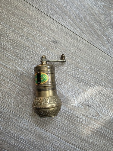 Vintage turkish spice grinder - vintage,