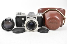 Vintage Pentacon FM 35mm SLR Camera & Hanimex Tele Lens