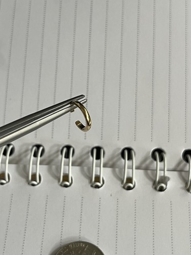 14k gold single ear cuff - cuff,