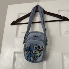Primark Disney Lilo & Stitch Blue Kids Girls Shoulder Small Sling Crossbody Bag
