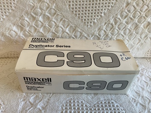 Maxwell audio cassettes - 20-,