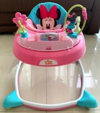 Minnie Mouse Girl's Pink Bright Stars Walker Light up/Musical Toy Tray Walker