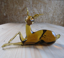 Vintage Pilgrim Glass USA Deer