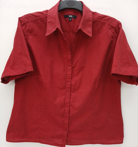 Short sleeve shirt blouse - short,