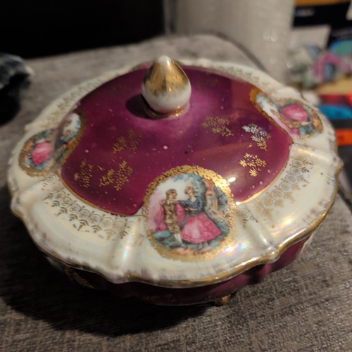 German austrian porcelain - or,