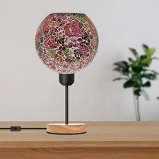 Table Lamp Moroccan Colourful Mosaic Lamp Desk Light for Office Home