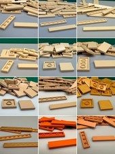 LEGO Smooth Tile Brown, Dark