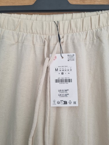 New zara rustic drawstring - new,
