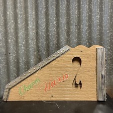 Vintage 1960s Charm Wooden Lap Harp - 15 string