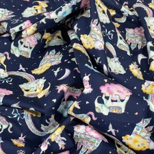 100% Cotton Poplin Unicorn