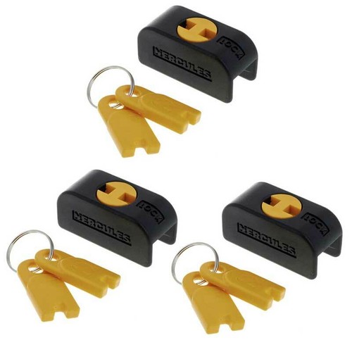 Guitar stand locks - x,
