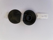 VW Karmann Ghia Seat Belt Covers - Early Original (ref 1017)