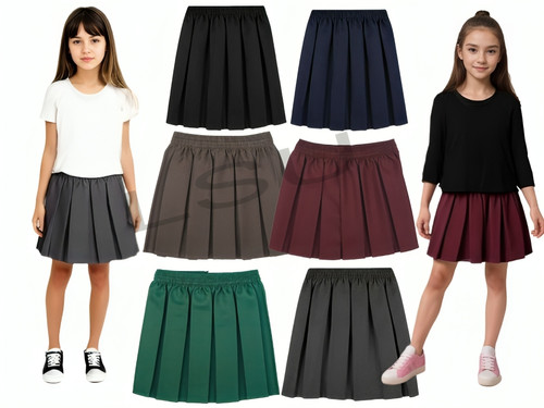 Girls pull skirt - skirt, box