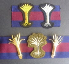 WELSH GUARDS CAP BADGE - BERET BADGE OR's SNCO & WO1/OFFICER  BRITISH ARMY WG