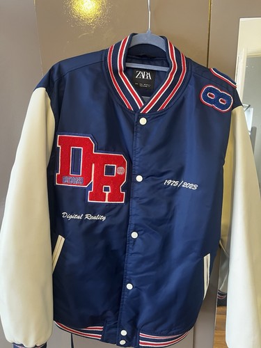 Zara varsity bomber jacket - zara,
