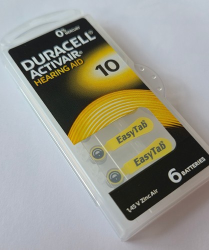 Duracell activair hearing aid - duracell,