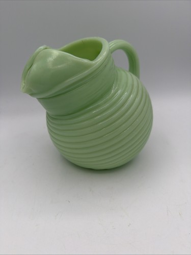 Fire king jadeite ball pitcher - king,
