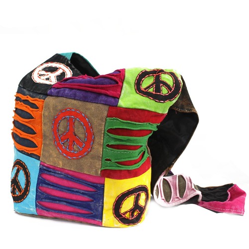 Ethnic sling bag - -, teal