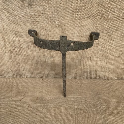 Wrought iron boot - iron, scraper