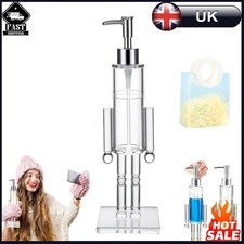 Empty Pump Bottle Refillable Bath Soap-Dispenser,Xmas Nutcracker Shampoo Bottle