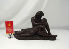 The Lovers Resin Sculpture Ornament Bronze Effect                           JL12