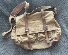Belstaff 554 Colonial Bag Khaki Canvas & Leather (The famous ‘I Am Legend’ bag