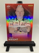 Peter Wright Red 55/100 Panini Premier League Darts 2025
