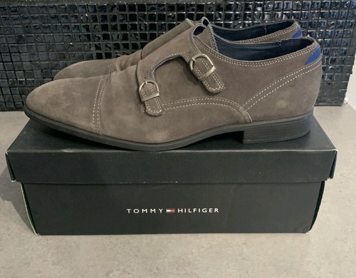 Tommy hilfiger brown suede - brown,