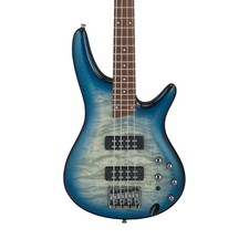 Ibanez SR400EQM-SCB SR Series Bass Guitar, Stained Cosmic Blue Starburst (NEW)