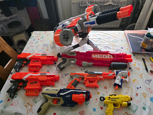 Nerf dart blaster bundle - dart,
