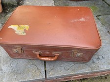 Vintage Python Suitcase 60s/70s Hard Vinyl 2FT x 1FT 4", x 7"