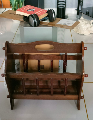 Vintage wooden spindle - wooden,