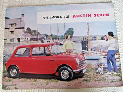 Austin mini seven brochure - seven,