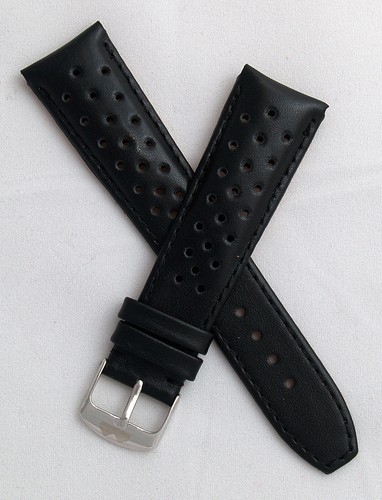 Black sports leather - mm,