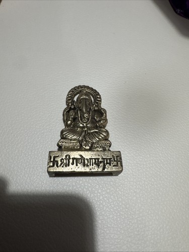 Small metal ganesh - metal,