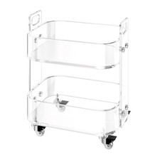 Uimoso Rolling Acrylic Table