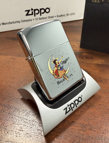 Genuine zippo lighter miller - zippo,