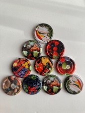 new jam jars lids twist off 66mm 4 hooks FAST FREE DELIVERY