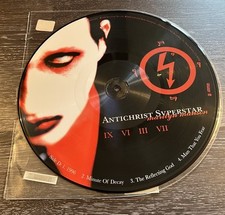 Marilyn Manson Antichrist Superstar 2 LP  Picture Disc Preowned Nothing Records