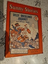 Sunny Stories. February 16th 1954. Number 605. Dilly Duckling